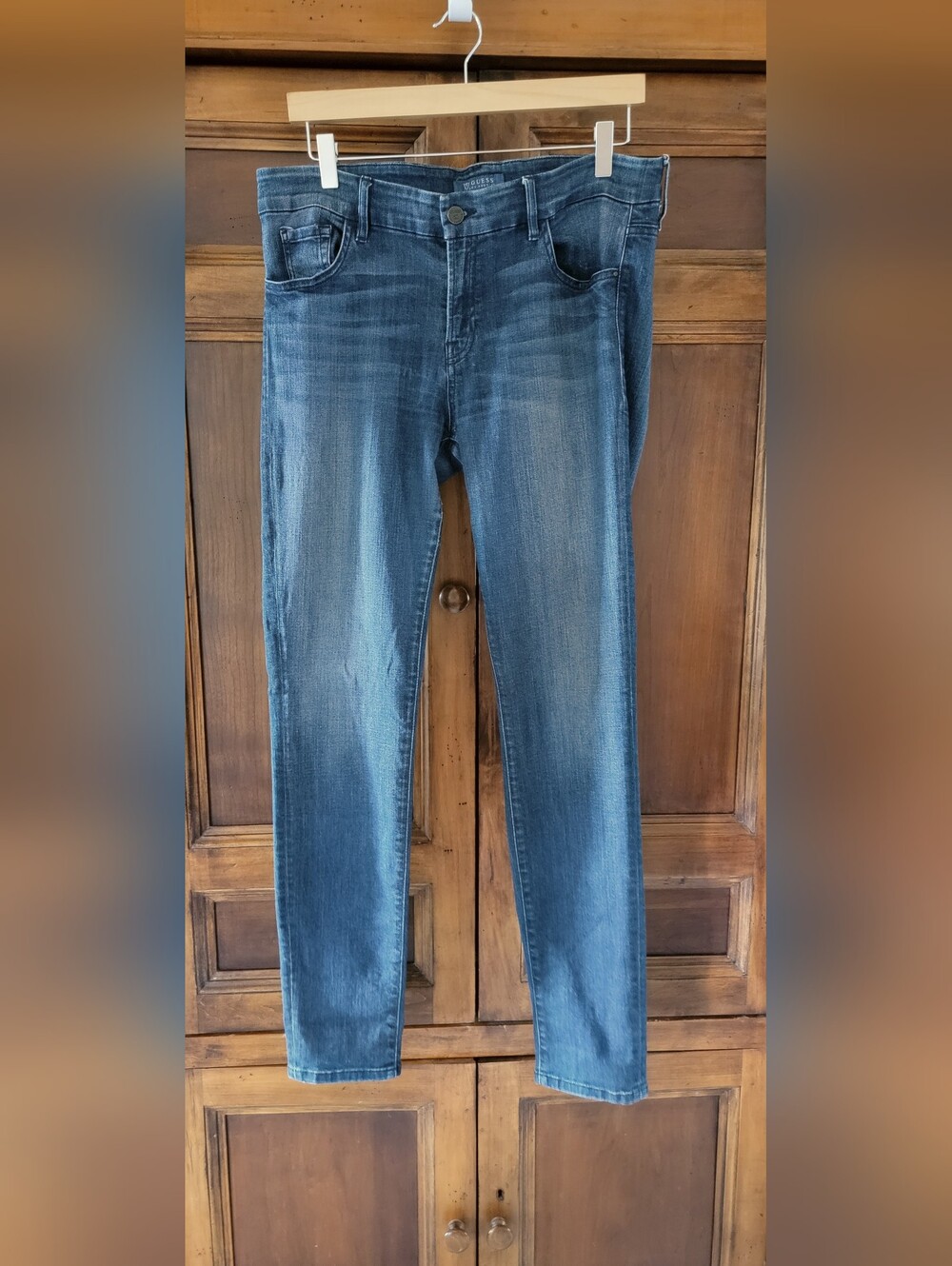 Women's Vintage Guess Curvy Skinny Jeans - 32 REG